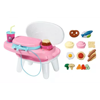 BABY born Lunchtime Table, Doll table, 3 yr(s), Batteries required, Sound effects, Light effects
