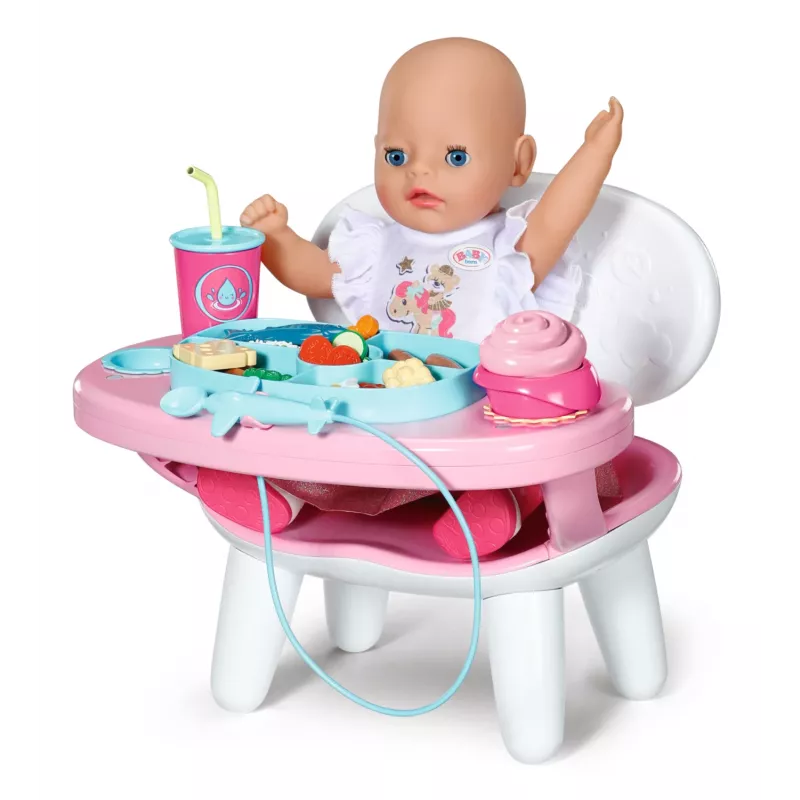 BABY born Lunchtime Table, Doll table, 3 yr(s), Batteries required, Sound effects, Light effects
