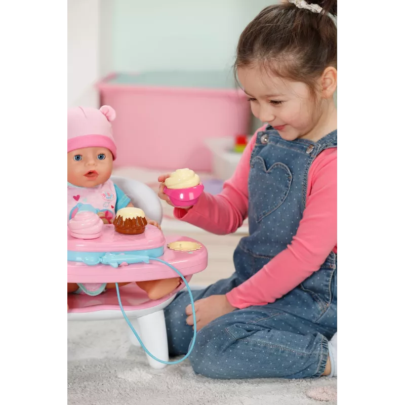 BABY born Lunchtime Table, Doll table, 3 yr(s), Batteries required, Sound effects, Light effects