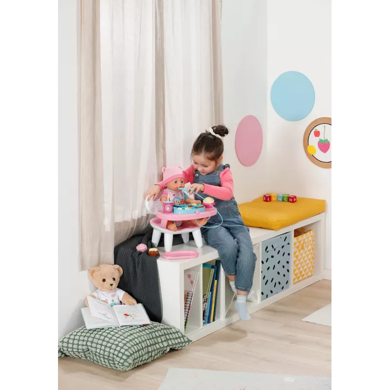 BABY born Lunchtime Table, Doll table, 3 yr(s), Batteries required, Sound effects, Light effects