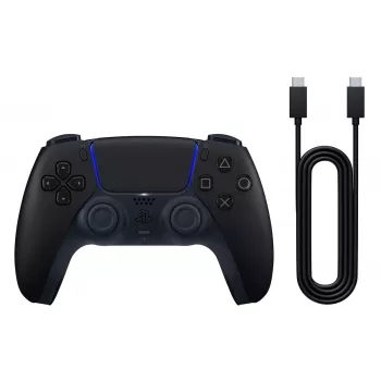 Gamepad Sony DualSense Black — Bluetooth/USB, PS5 & PC, USB-C, Built-in Li‑Ion Battery