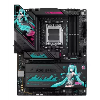 Motherboard ASUS ROG STRIX X870E-H GAMING MIKU WIFI7 ATX for AM5 sockets, DDR5 support