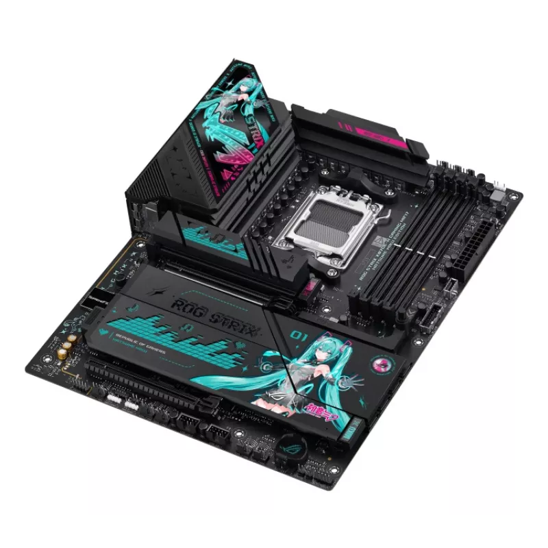 Motherboard ASUS ROG STRIX X870E-H GAMING MIKU WIFI7 ATX for AM5 sockets, DDR5 support