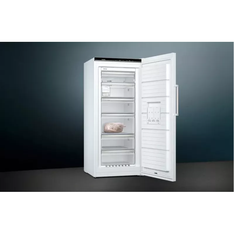 Siemens GS51NAWCV freezer Upright freezer Freestanding 290 L White