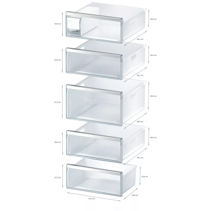 Siemens GS51NAWCV freezer Upright freezer Freestanding 290 L White