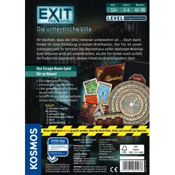 Kosmos 694036 board/card game Board game Deduction