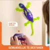 HEX BOTS Glow-in-the-Dark Gecko, Rechargeable Remote Control Robot Kids Toys, Climbs up Walls for Prank Toys & Games, RC Robot for Boys & Girls Ages 4 & Up