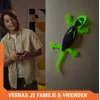 HEX BOTS Glow-in-the-Dark Gecko, Rechargeable Remote Control Robot Kids Toys, Climbs up Walls for Prank Toys & Games, RC Robot for Boys & Girls Ages 4 & Up