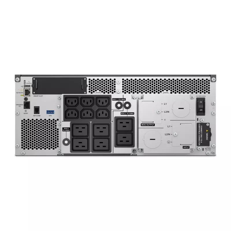 Uninterruptible Power Supply APC SRTL8KRM4UI Double-conversion Online 8 kVA 8000 W 12 AC outlets Rack/Tower 4U