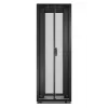 Freestanding server rack APC Easy Rack 48U (black) with roof, castors, feet, 4 brackets, side panels — 2258H x 800W x 1200D mm