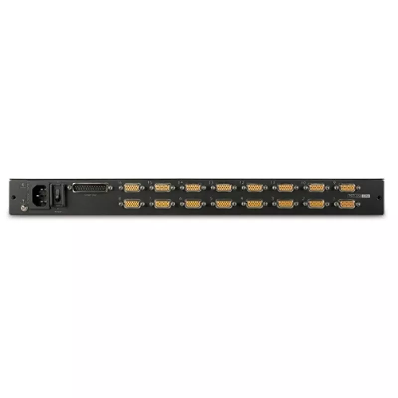 APC 17 inch Rack LCD Console with Integrated 16 Port Analog KVM Switch