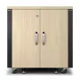 APC NetShelter Soundproof, 12U, Server Rack Enclosure, Maple