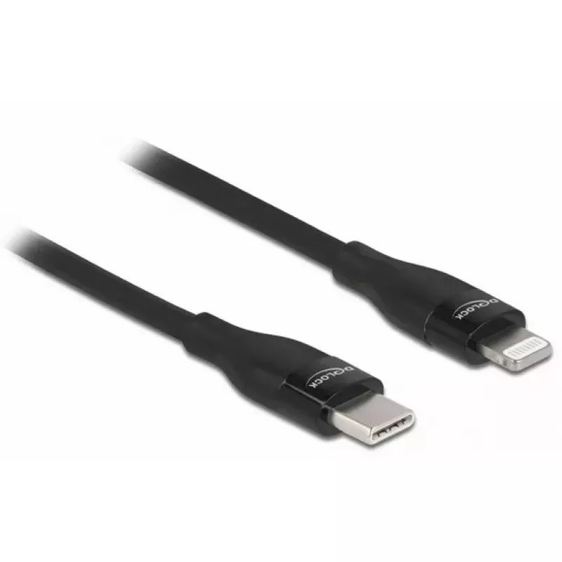 Data and charging cable DeLOCK USB Type-C to Lightning 0.5 m