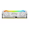 Desktop DDR5 32GB 6400MT/s CL32 288-pin DIMM Kingston FURY Renegade RGB White 1.4V