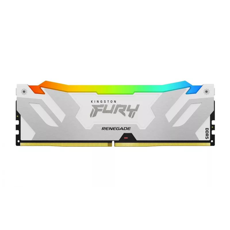 Desktop DDR5 32GB 6400MT/s CL32 288-pin DIMM Kingston FURY Renegade RGB White 1.4V