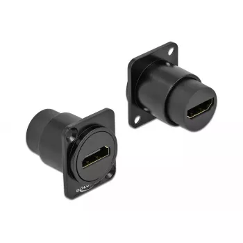 Socket Outlet DeLOCK 86785 Black
