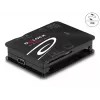 Card Reader DeLOCK 91007 USB 2.0 Black CF MMC MS MicroSD xD