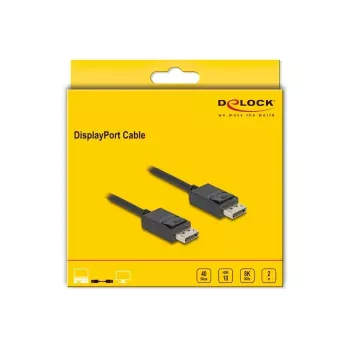 DisplayPort cable DeLOCK 80493 8K 60 Hz 40 Gbps 2 m