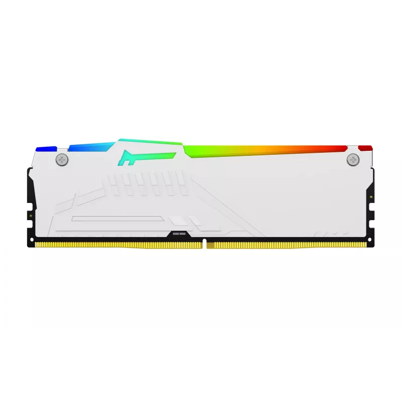 Kingston Technology FURY Beast 16GB 6400MT/s DDR5 CL32 DIMM White RGB EXPO