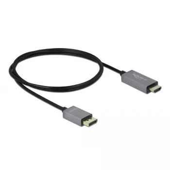 Active DisplayPort 1.4 to HDMI Cable DeLOCK 85928 1m 4K 60Hz HDR