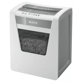 Leitz IQ Office Paper Shredder P4, Cross shredding, 22.3 cm, 4 x 40 mm, 23 L, 225 sheets, 55 dB