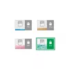 Leitz IQ Office Paper Shredder P4, Cross shredding, 22.3 cm, 4 x 40 mm, 23 L, 225 sheets, 55 dB