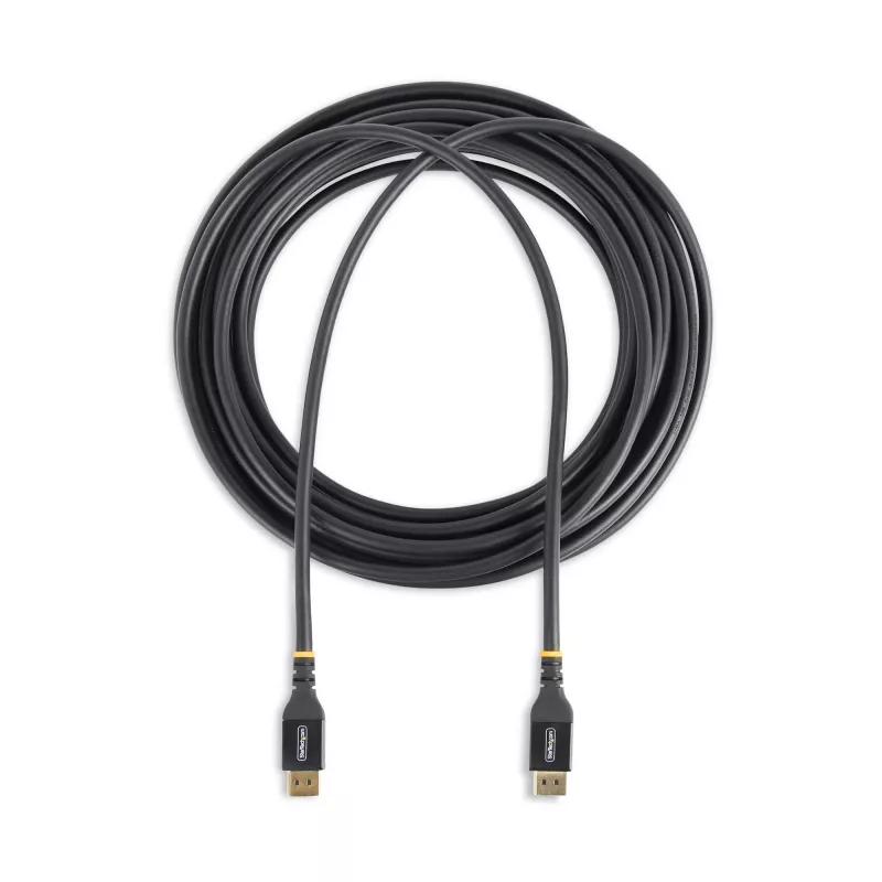 StarTech.com 15.2m (50ft) Active DisplayPort 1.4 Cable, DP8K DisplayPort Cable w/HBR3, HDR10, MST, DSC 1.2, HDCP 2.2, 8K 60Hz, 4K 120Hz - DP 1.4 Cable M/M