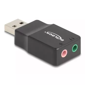 DeLOCK External USB Sound Card DeLOCK 66634 USB-A to 2 x 3.5 mm