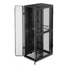 APC NetShelter SX, Server Rack Enclosure, Gen 2, 52U, 2436H x 800W x 1200D mm, with Sides, Black