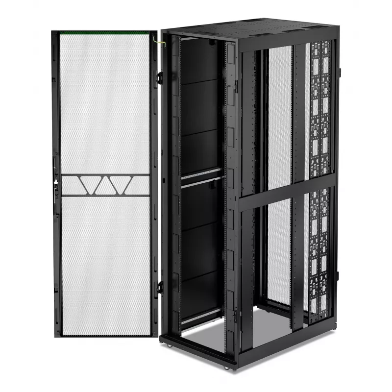 APC NetShelter SX, Server Rack Enclosure, Gen 2, 52U, 2436H x 800W x 1200D mm, with Sides, Black