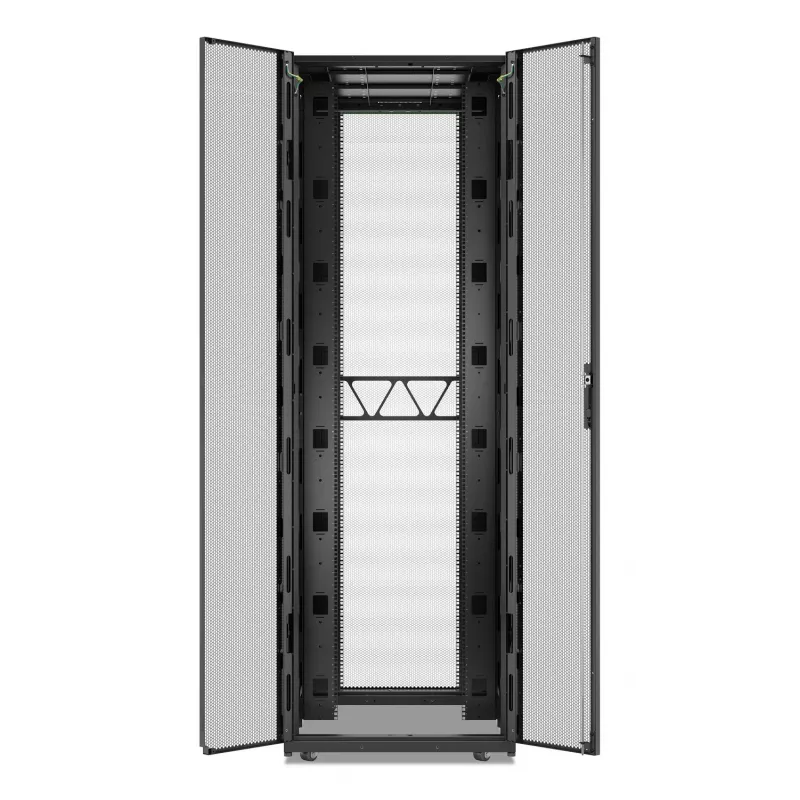 APC NetShelter SX, Server Rack Enclosure, Gen 2, 52U, 2436H x 800W x 1200D mm, with Sides, Black
