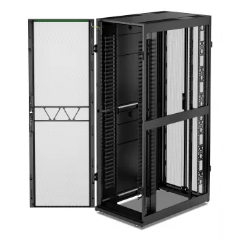 APC NetShelter SX, Networking Rack Enclosure, 48U, 2258H x 750W x 1200D mm, with Sides, Black