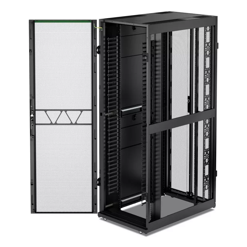 APC NetShelter SX, Networking Rack Enclosure, 48U, 2258H x 750W x 1200D mm, with Sides, Black
