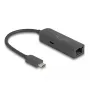 DeLOCK USB Type-C Adapter 2.5 Gigabit LAN Power Delivery 100W