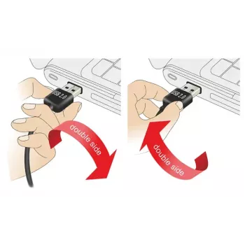 USB Cable DeLOCK 1m USB 2.0 A - mini USB m/m