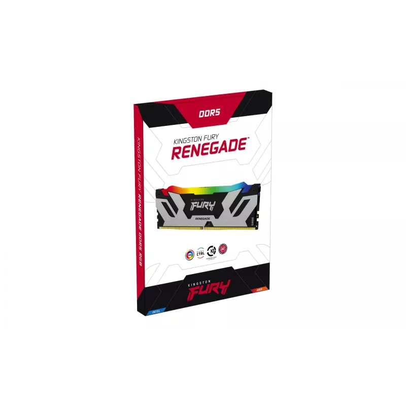 Desktop RAM KINGSTON FURY Renegade RGB 48GB DDR5 6400MT/s CL32 288-pin DIMM 1.4V