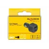 Car charger DeLOCK 64108 USB Type-C PD 3.0 and USB Type-A 63 W