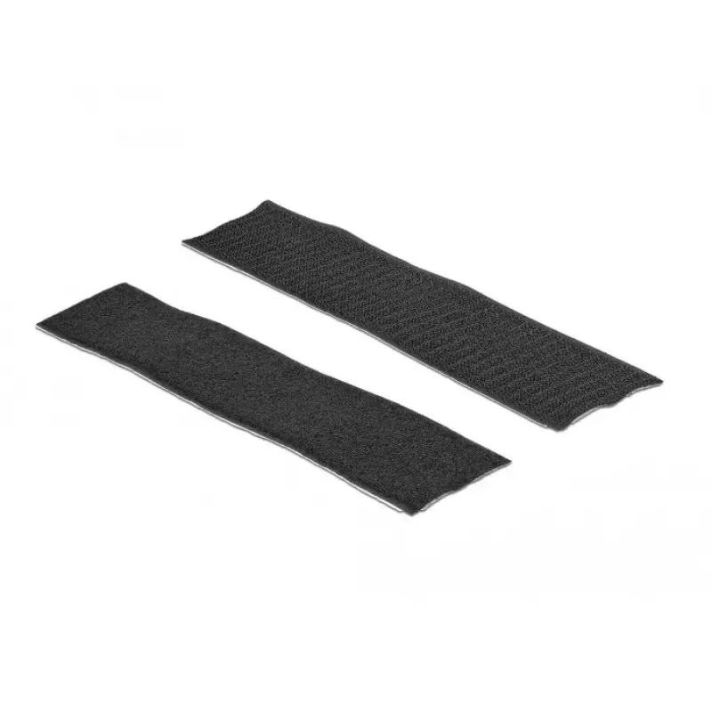 Hook-and-loop tape DeLOCK L 10 m x W 50 mm black