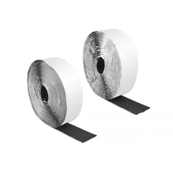 Hook-and-loop tape DeLOCK L 10 m x W 50 mm black