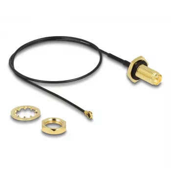 Antenna Cable DeLOCK RP-SMA jack to I-PEX MHF I 35 cm
