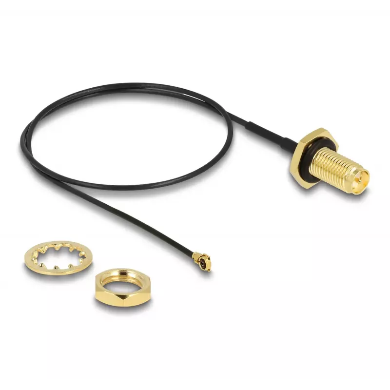 Antenna Cable DeLOCK RP-SMA jack to I-PEX MHF I 35 cm