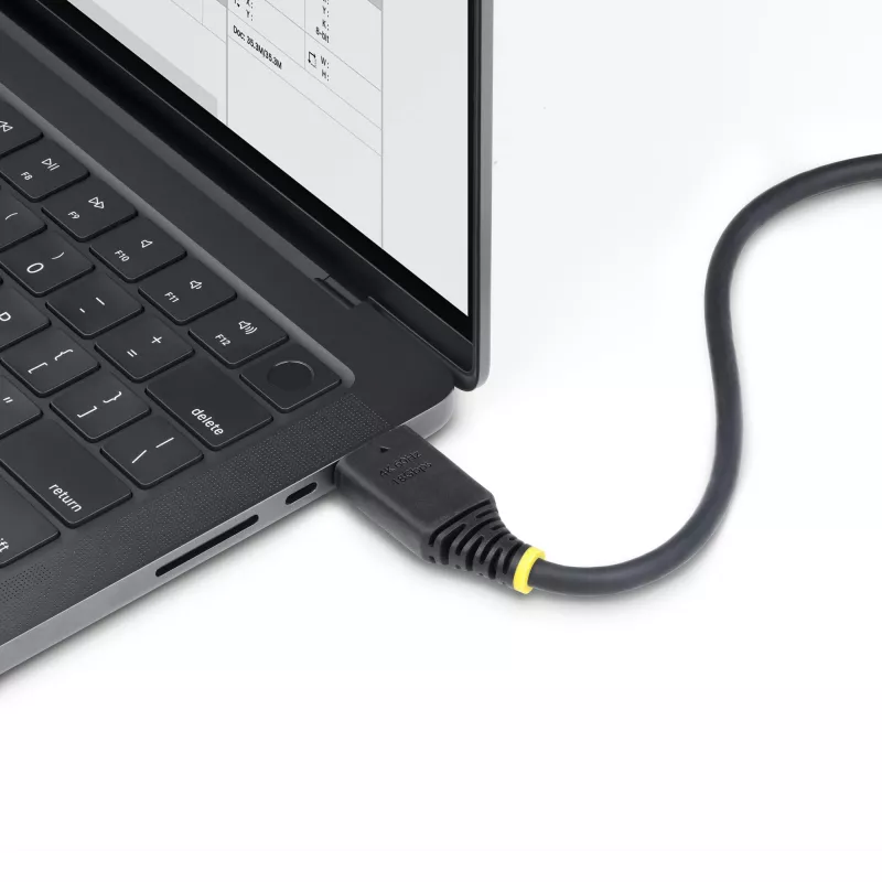 StarTech.com 2m (6ft) High Speed HDMI Cable with Gripping Connectors, 4K 60Hz/1440p 144Hz, HDR10/HDCP 2.2/ARC, 18Gbps, UHD HDMI Cord for TV/Monitor/Display, TPE Jacket