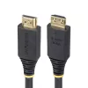 StarTech.com 50cm (1.6ft) High Speed HDMI Cable with Gripping Connectors, 4K 60Hz/1440p 144Hz, HDR10/HDCP 2.2/ARC, 18Gbps, UHD HDMI Cord for TV/Monitor/Display, TPE Jacket