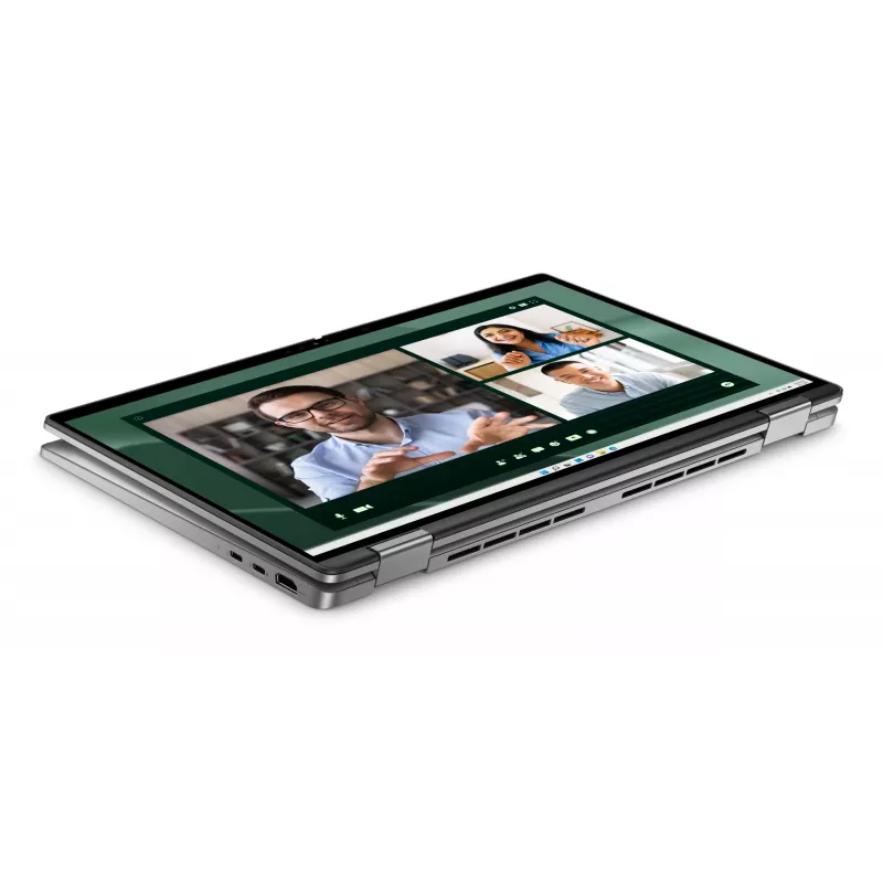 DELL Latitude 7450 2-in-1 Intel Core Ultra 7 165U Hybrid (2-in-1) 35.6 cm (14 inch) Touchscreen Full HD+ 16 GB LPDDR5x-SDRAM 512 GB SSD Wi-Fi 7 (802.11be) Windows 11 Pro German Grey