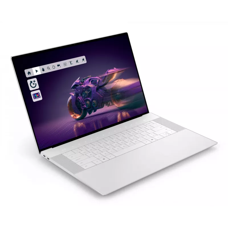 DELL 16 Premium DA16250 Intel Core Ultra 9 285H Laptop 41.4 cm (16.3 inch) Touchscreen 4K Ultra HD 32 GB LPDDR5x-SDRAM 1 TB SSD NVIDIA GeForce RTX 5070 Wi-Fi 7 (802.11be) Windows 11 Pro German Platinum