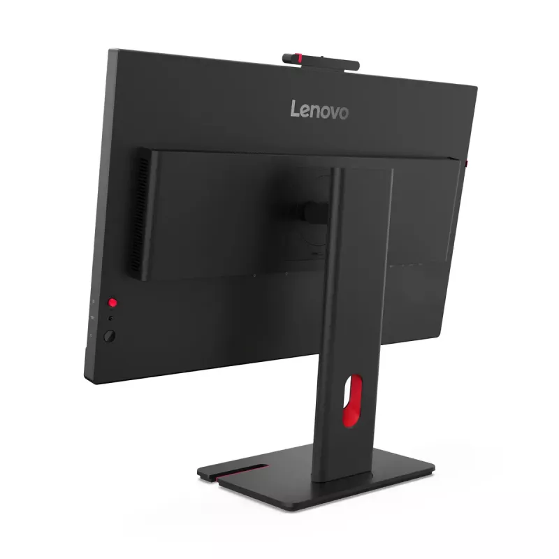 24 inch Lenovo ThinkVision T24-4v IPS LCD monitor, 1920×1080 Full HD, 6 ms, 250 cd/m², built-in speakers, USB hub, VESA, height adjustable, black