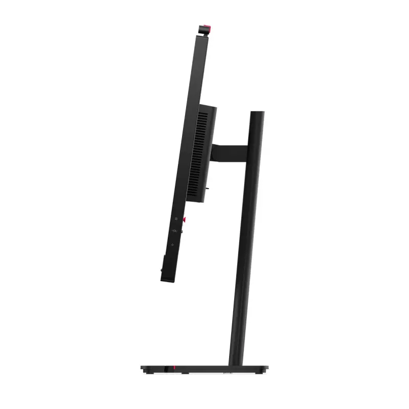 24 inch Lenovo ThinkVision T24-4v IPS LCD monitor, 1920×1080 Full HD, 6 ms, 250 cd/m², built-in speakers, USB hub, VESA, height adjustable, black