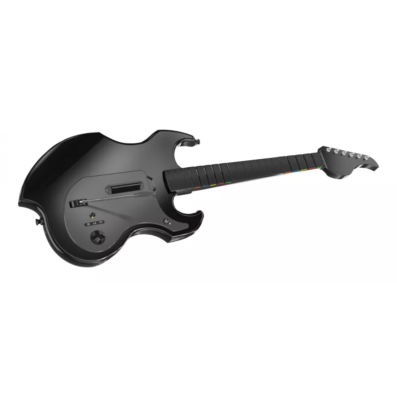 Guitar PDP Riffmaster Black Grey Wireless PC PS4 PS5 36h Battery