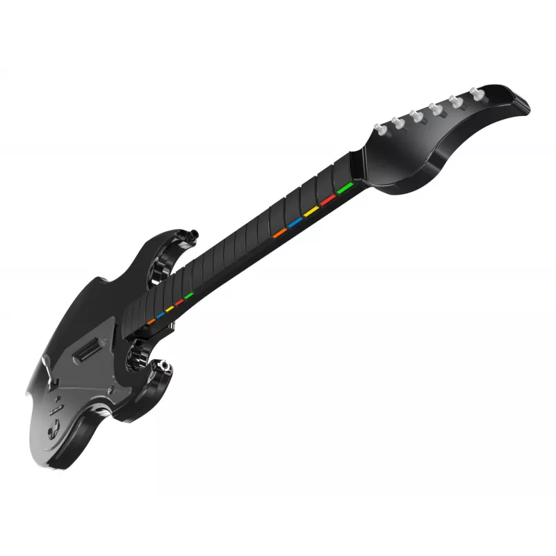 Guitar PDP Riffmaster Black Grey Wireless PC PS4 PS5 36h Battery