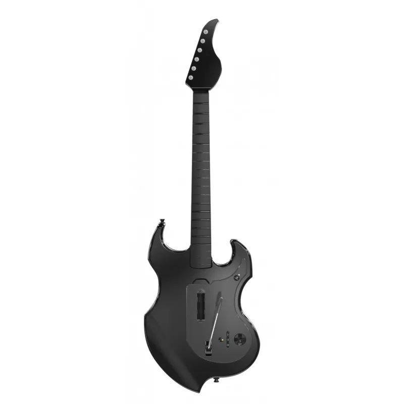 Guitar PDP Riffmaster Black Grey Wireless PC PS4 PS5 36h Battery